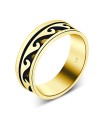 Wave Design Silver Ring TXR-01